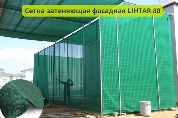 Сетка Лихтар затеняющая фото